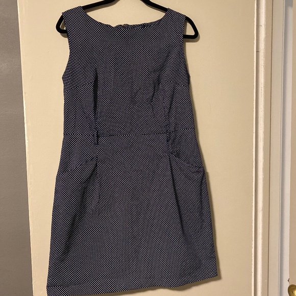 Tommy Hilfiger polka dot black and white dress size 14 - Picture 1 of 3